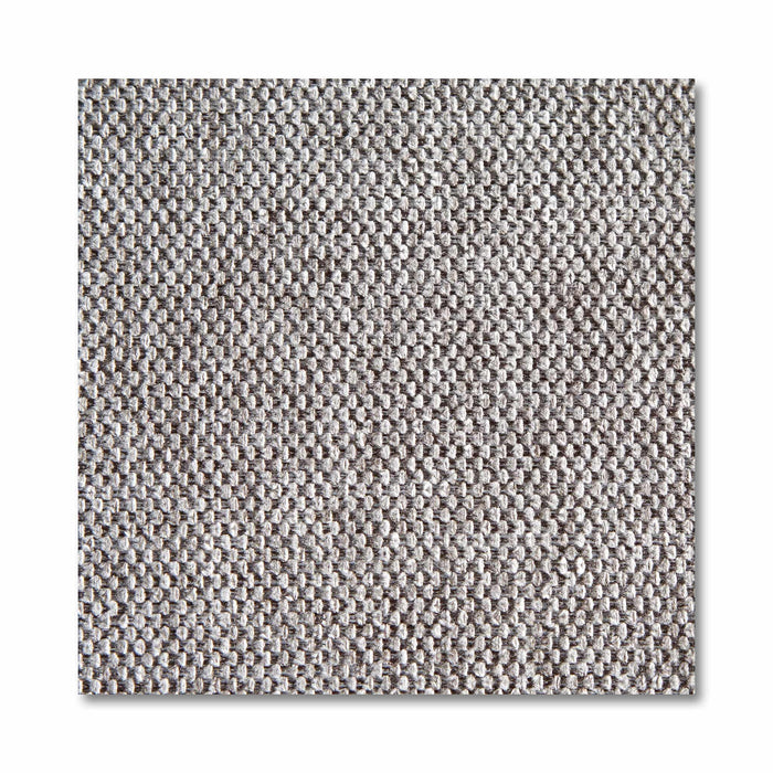 Close-up of the My Cloud Classic Cushion Cover in light grey, showcasing its tightly knit, textured woven fabric. The coarse, uniform design highlights its artisanal craftsmanship and durability with replaceable covers.