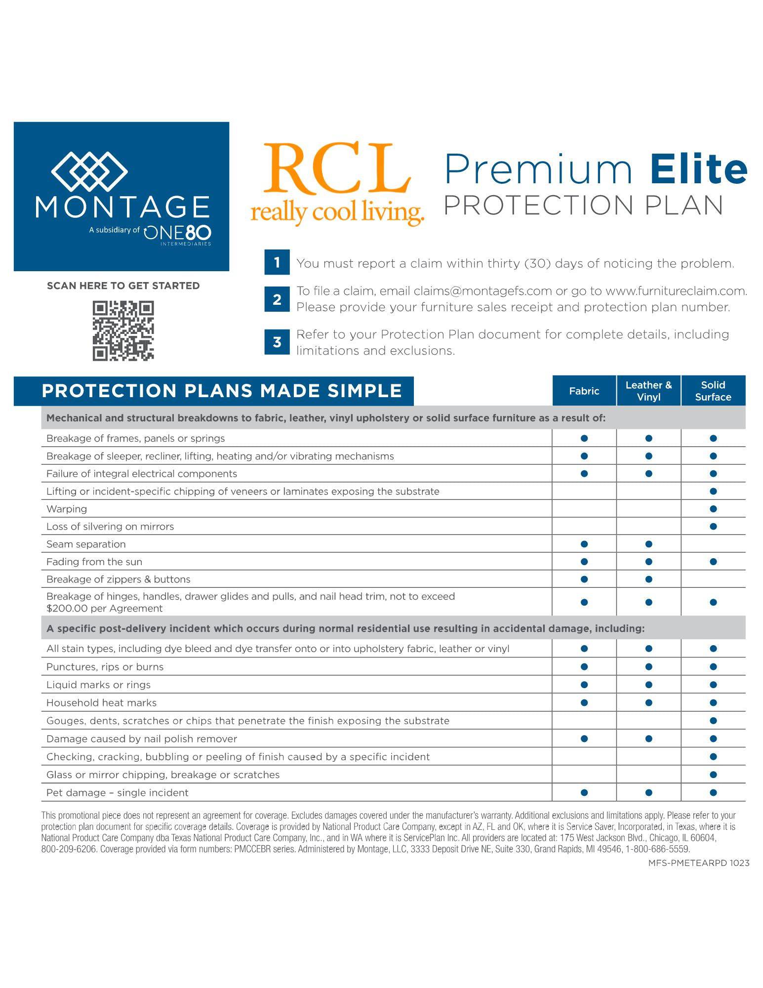 RCL Protection Plan – Really Cool Living