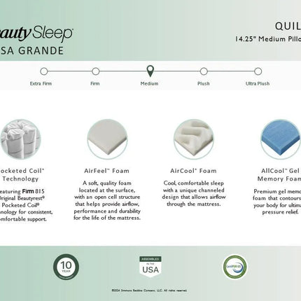 Serta® Beauty Sleep Casa Grande