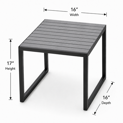 Winston Polywood Outdoor Conversation Table