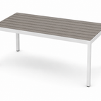 White Frame / Grey Polywood