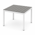 White Frame / Grey Polywood