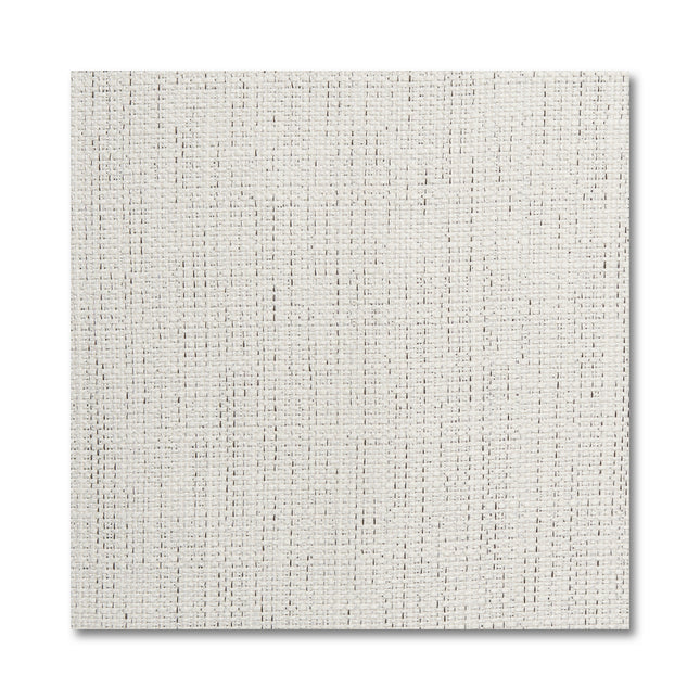 A light cream square fabric swatch with a woven texture is perfect for crafting a customizable My Cloud Slope 2 Piece sectional. The subtle grid pattern adds a natural touch, while its plain white background showcases intricate details.