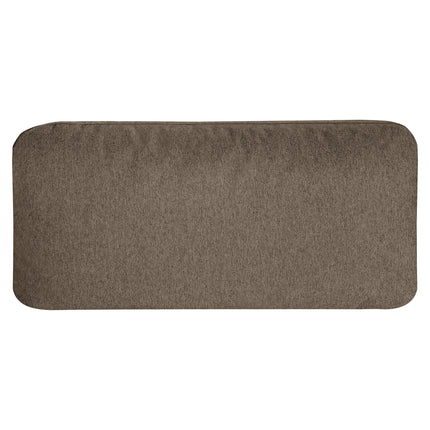 The My Cloud Classic Cushion Cover is a rectangular brown cover with rounded corners and a smooth, uniformly textured surface. It offers customizable, replaceable covers for versatile style and easy maintenance.