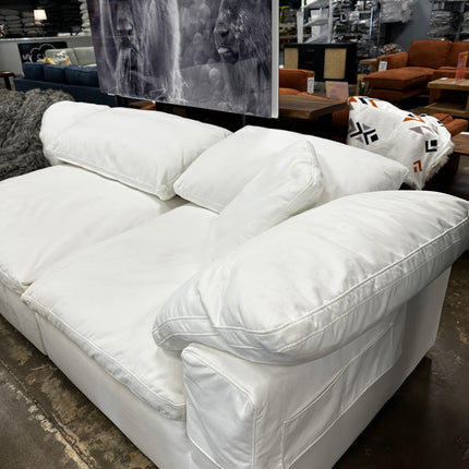 Peyton 5 Piece + Ottoman White / Open Box