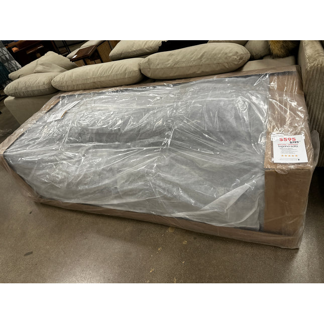 Lugano Gray Sofa / New In Box