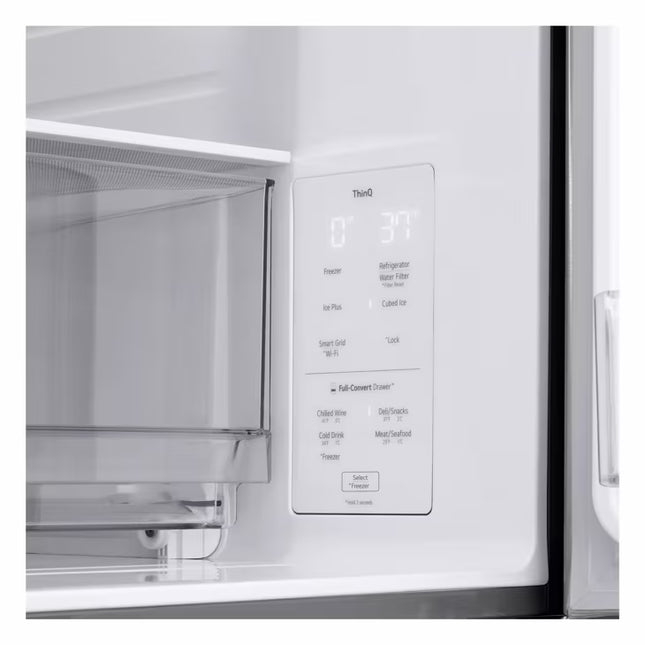 LG REFRIGERATOR LF30S8210S Smart Standard-Depth MAX™ 4-Door French Door