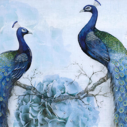 Sparkling Peacocks Rhinestones 40x60 SF1740R
