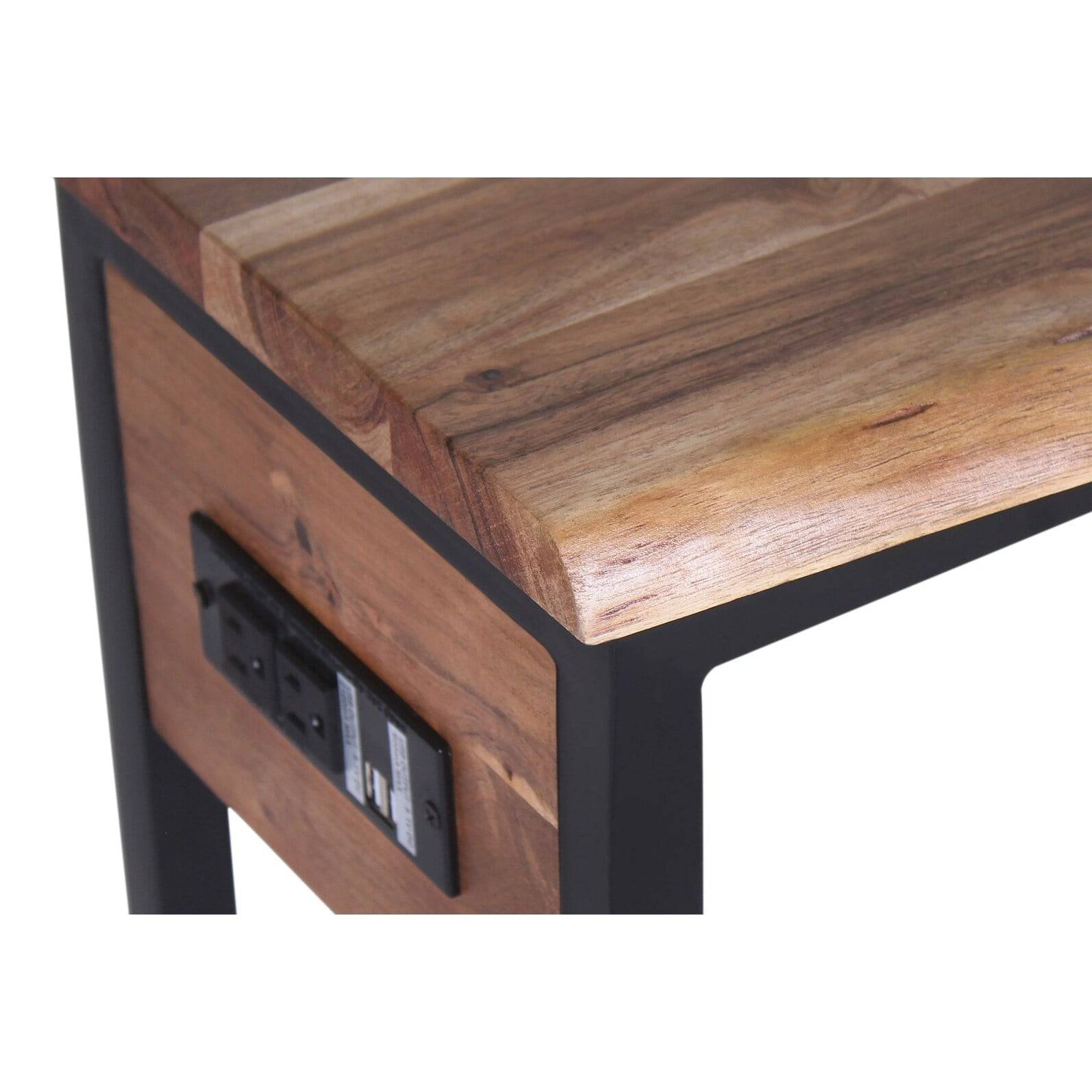 Coaster Usb Table Live Edge USB C-Table – Really Cool Living