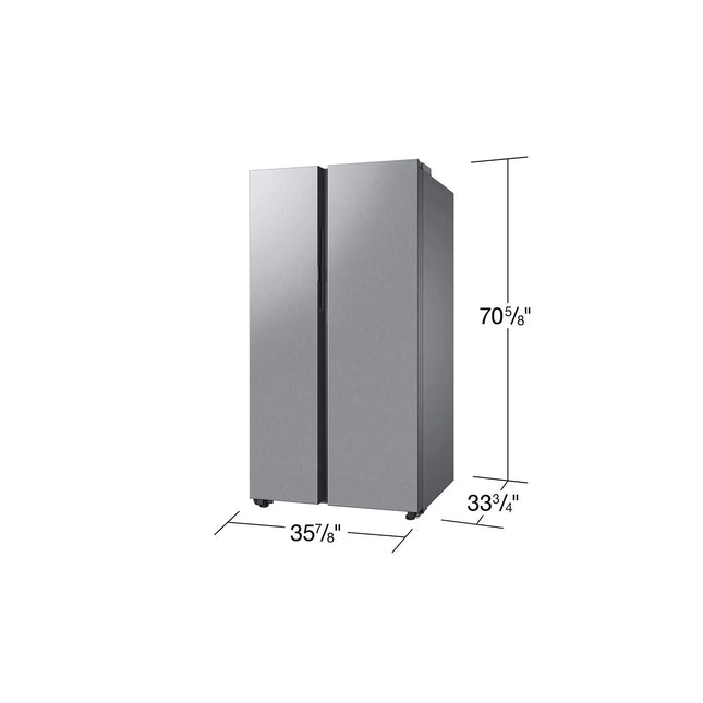 SAMSUNG REFRIGERATOR RS28CB7600QL Bespoke AI Side-by-Side