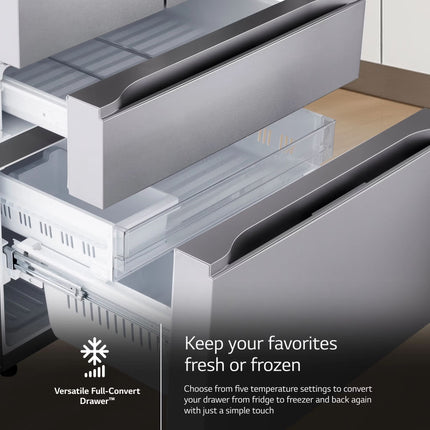LG LF26C8210S Smart Counter-Depth MAX™ 4-Door French Door Refrigerator