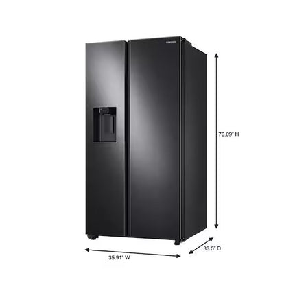 SAMSUNG REFRIGERATOR RS27T5200SG Side-by-Side Refrigerator