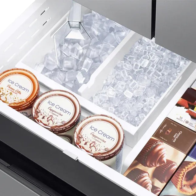 SAMSUNG REFRIGERATOR RF32CG5100SR Bespoke AI 3-Door French Door