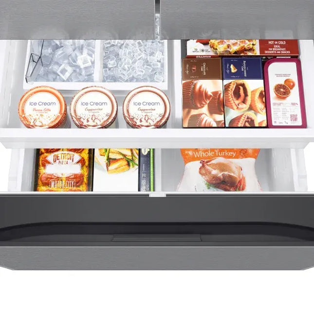 SAMSUNG REFRIGERATOR RF32CG5100SR Bespoke AI 3-Door French Door