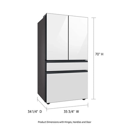 SAMSUNG REFRIGERATOR RF29BB86004M Bespoke AI 4-Door French Door
