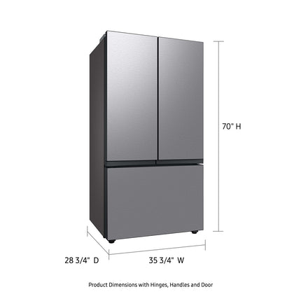 SAMSUNG REFRIGERATOR RF24BB6600QL Bespoke 3-Door French Door
