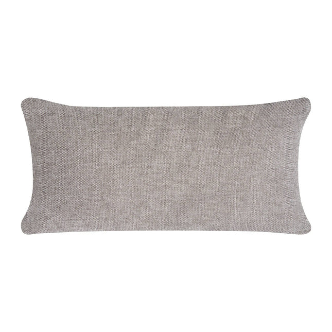 The beige My Cloud Slope Pillow is a long, rectangular cushion with slightly rounded corners and a textured fabric surface filled with premium down & feather. It is displayed against a white background.
