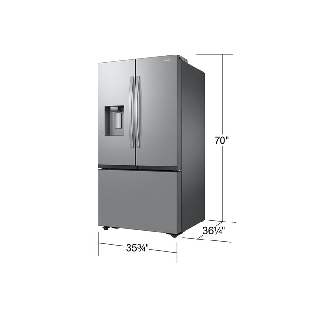 SAMSUNG REFRIGERATOR RF32CG5400SR Bespoke AI 3-Door French Door
