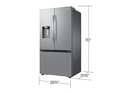 SAMSUNG REFRIGERATOR RF27CG5400SR Bespoke AI 3-Door French Door