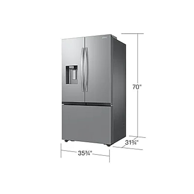 SAMSUNG REFRIGERATOR RF27CG5400SR Bespoke AI 3-Door French Door