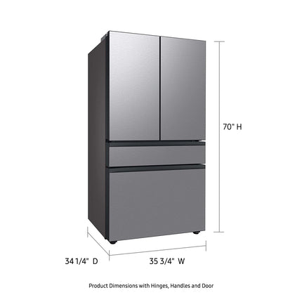 SAMSUNG REFRIGERATOR RF29BB8600QL Bespoke 4-Door French Door