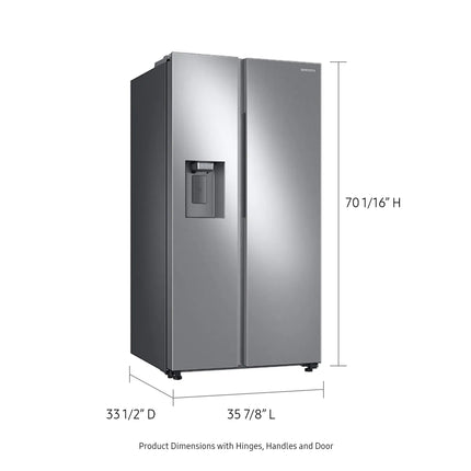 SAMSUNG REFRIGERATOR RS27T5200SR Side-by-Side * A GRADE*